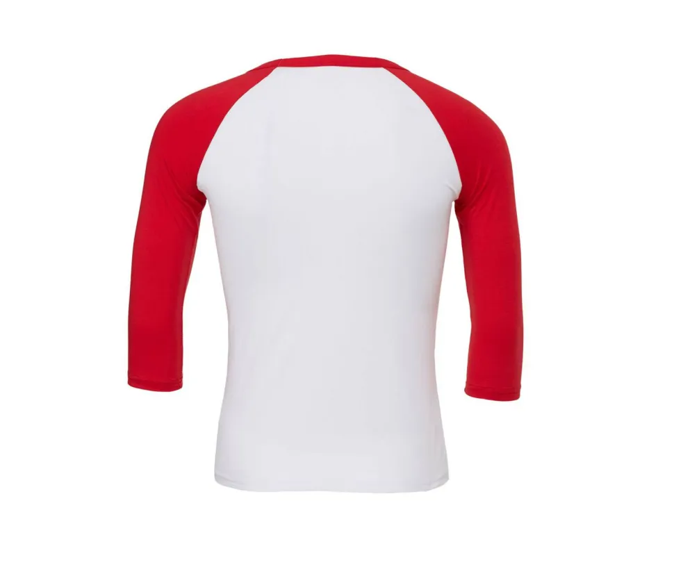 Bella+Canvas BE3200 - T-shirt baseball manches ¾