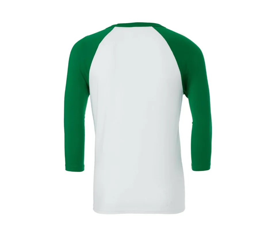 Bella+Canvas BE3200 - T-shirt baseball manches ¾