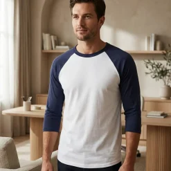 Bella+Canvas BE3200 - T-shirt baseball manches ¾