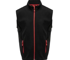 BLACK&MATCH BM500 - Bodywarmer polaire contrasté