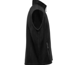 BLACK&MATCH BM500 - Bodywarmer polaire contrasté