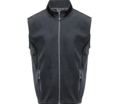 BLACK&MATCH BM500 - Bodywarmer polaire contrasté