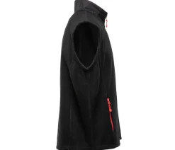 BLACK&MATCH BM500 - Bodywarmer polaire contrasté