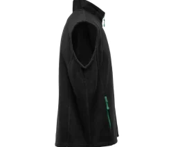 BLACK&MATCH BM500 - Bodywarmer polaire contrasté