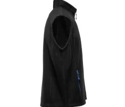 BLACK&MATCH BM500 - Bodywarmer polaire contrasté