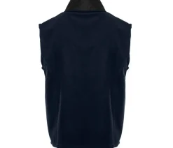 BLACK&MATCH BM500 - Bodywarmer polaire contrasté