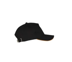 Black&Match BM910 - Casquette 5 Panneaux 100% Coton