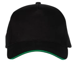 Black&Match BM910 - Casquette 5 Panneaux 100% Coton