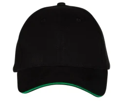 Black&Match BM911 - Casquette 6 Panneaux Sandwich