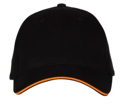 Black&Match BM911 - Casquette 6 Panneaux Sandwich