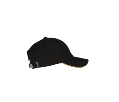 Black&Match BM911 - Casquette 6 Panneaux Sandwich