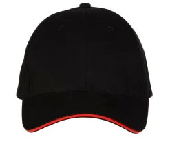 Black&Match BM911 - Casquette 6 Panneaux Sandwich