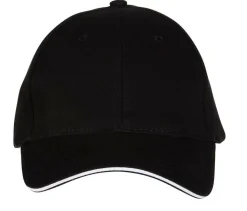Black&Match BM911 - Casquette 6 Panneaux Sandwich
