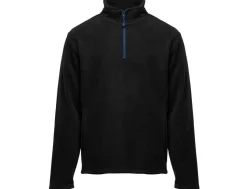 BLACK&MATCH BM505 - Polaire col zippé contrasté