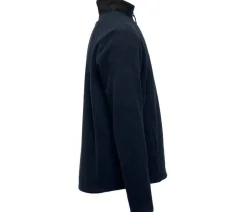 BLACK&MATCH BM505 - Polaire col zippé contrasté