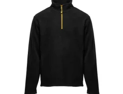 BLACK&MATCH BM505 - Polaire col zippé contrasté