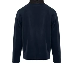BLACK&MATCH BM505 - Polaire col zippé contrasté