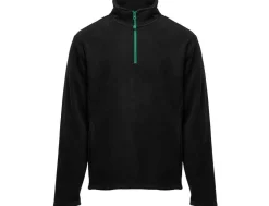 BLACK&MATCH BM505 - Polaire col zippé contrasté