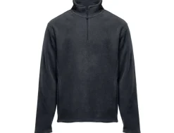 BLACK&MATCH BM505 - Polaire col zippé contrasté