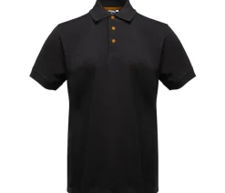 BLACK&MATCH BM100 - Polo boutons contrastés