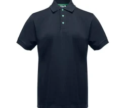 BLACK&MATCH BM100 - Polo boutons contrastés
