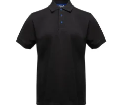 BLACK&MATCH BM100 - Polo boutons contrastés