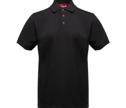 BLACK&MATCH BM100 - Polo boutons contrastés