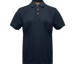 BLACK&MATCH BM100 - Polo boutons contrastés
