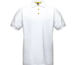 BLACK&MATCH BM100 - Polo boutons contrastés