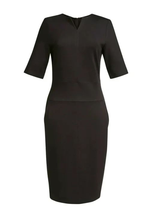 Brook Taverner BT2365 - Robe Élégante Celeste avec Poches Zippées