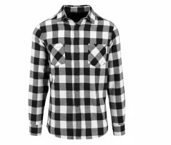 BUILD YOUR BRAND BY031 - Chemise Flanelle Confort et Style Authentique