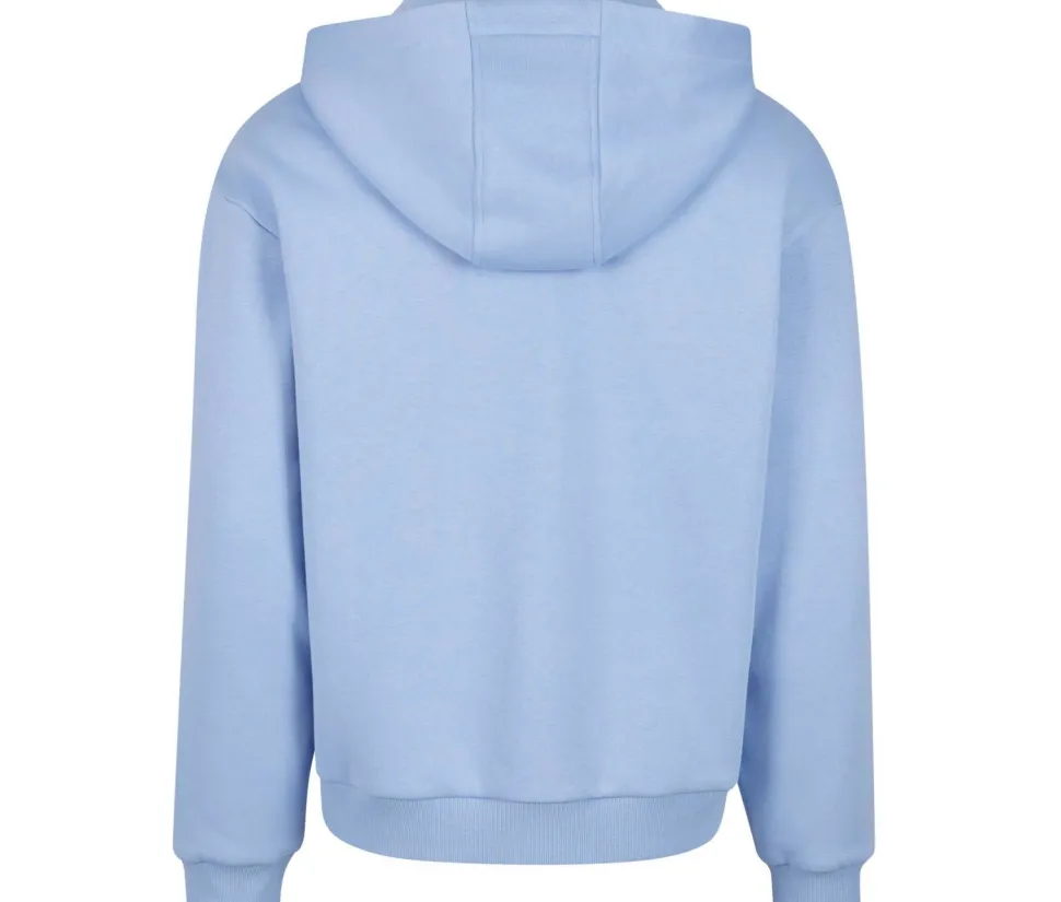 BUILD YOUR BRAND BY285 - FLUFFY ZIP HOODY