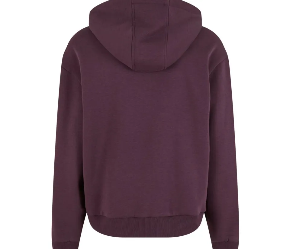 BUILD YOUR BRAND BY285 - FLUFFY ZIP HOODY