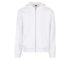 BUILD YOUR BRAND BY285 - FLUFFY ZIP HOODY