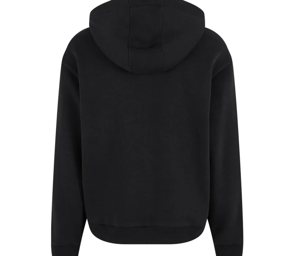 BUILD YOUR BRAND BY285 - FLUFFY ZIP HOODY