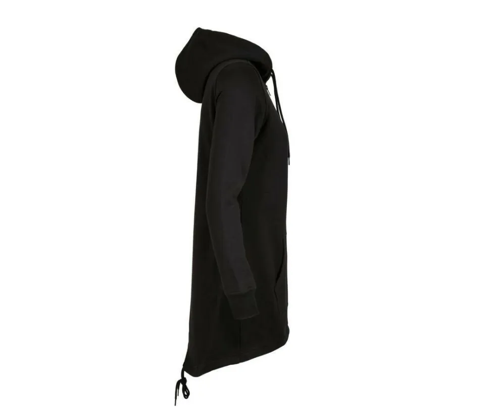 BUILD YOUR BRAND BY148 - Long sweat zippé à capuche