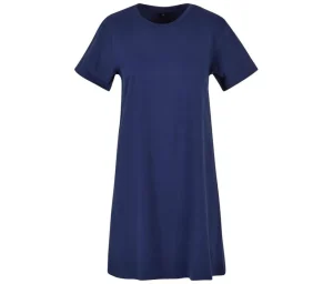 BUILD YOUR BRAND BY214 - Robe T-shirt Féminine Sportive en Coton Jersey