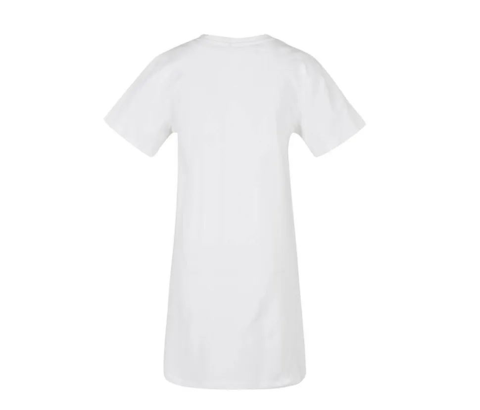 BUILD YOUR BRAND BY214 - Robe T-shirt Féminine Sportive en Coton Jersey