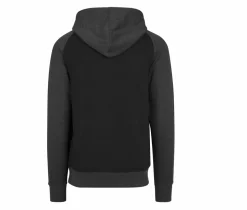 BUILD YOUR BRAND BY077 - Sweat capuche manches raglan