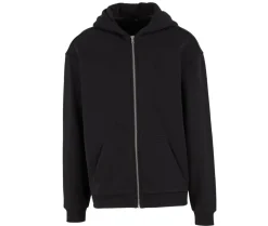 BUILD YOUR BRAND BY443 - Sweat capuche zippé ample
