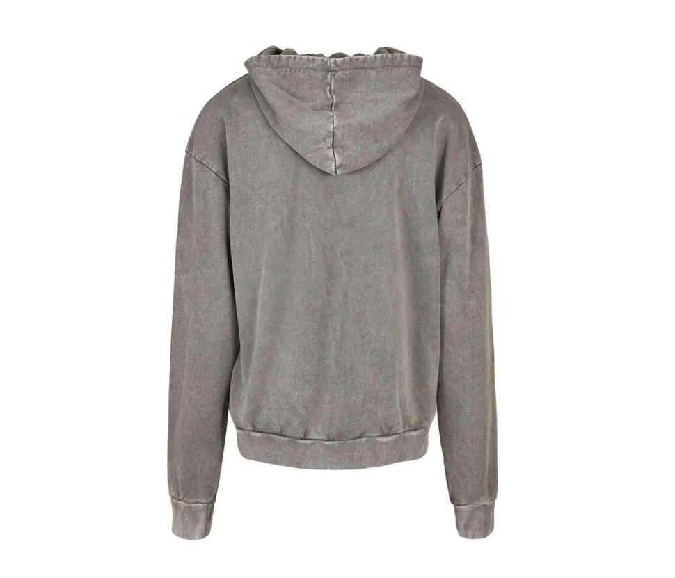 BUILD YOUR BRAND BY191 - Sweat à capuche décoloré