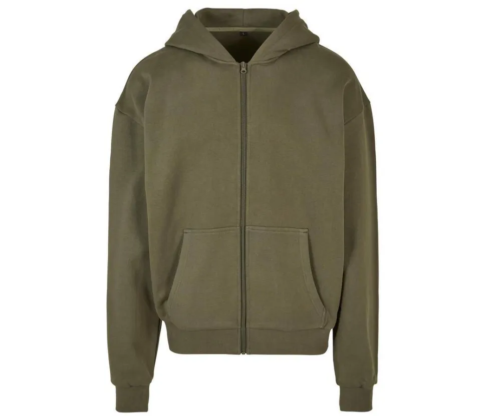 BUILD YOUR BRAND BY192 - Sweat zippé à capuche très lourd