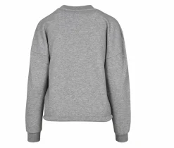 BUILD YOUR BRAND BY058 - Sweat femme oversize col rond