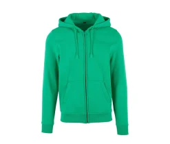 BUILD YOUR BRAND BY012 - Sweat zippé capuche lourd