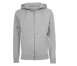 BUILD YOUR BRAND BY012 - Sweat zippé capuche lourd