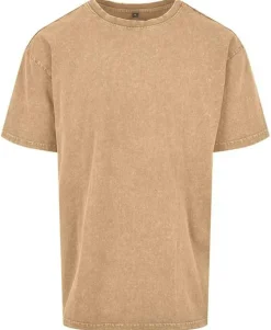 BUILD YOUR BRAND BY189 - Tee-shirt homme décoloré