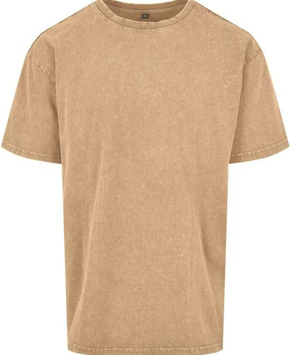 BUILD YOUR BRAND BY189 - Tee-shirt homme décoloré