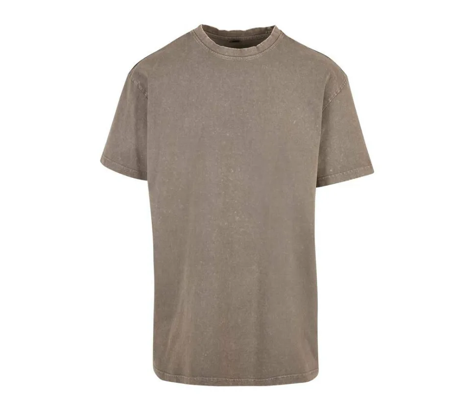 BUILD YOUR BRAND BY189 - Tee-shirt homme décoloré
