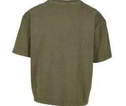 BUILD YOUR BRAND BY435 - Tee-shirt court oversize vintage