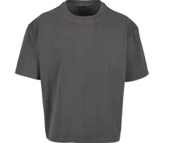BUILD YOUR BRAND BY435 - Tee-shirt court oversize vintage